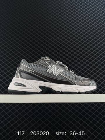 New Balance 740 U740BM2 Black Silver Blue EU 36-45 Running Shoe - Unisex (BS-82582)