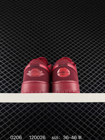 Jordan Air Jordan 1 Low OG IB7012-600 Deep Red Bright Red EU 36-46 Sneaker - Unisex BS-79711