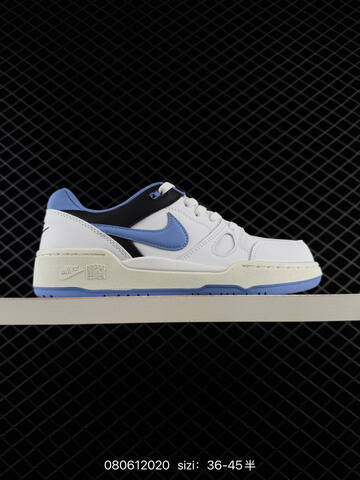 Nike Full Force Low Black White Dark Grey EU 36-45 Lifestyle - Unisex (BS-69912)