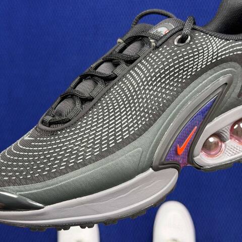 Nike Air Max DN Black Anthracite Smoke Grey With Purple Accents EU 40 Running - Men's (BS-86956)