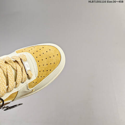 Nike Air Force 1 07 Low Off White Light Gold EU 36-45 Sneaker - Unisex (BS-63659)