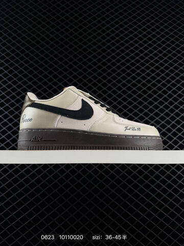 Nike Air Force 1 07 Beige White Gold Red EU 36-45 Sneaker - Unisex (BS-70637)