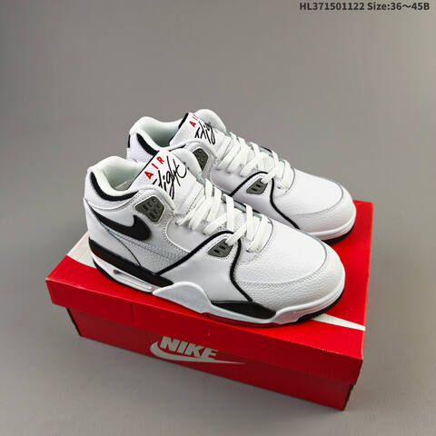 Nike Air Flight 89 White Purple EU 36-45 Basketball - Unisex (BS-63290)