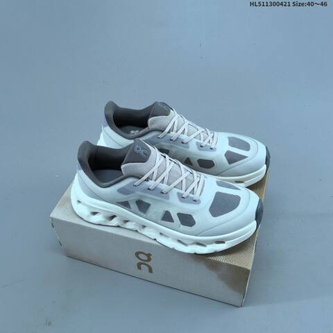 On Cloudtilt Cream Gray Dark Gray EU 36-46 Running Shoe Running Sneakers - Unisex (BS-69588)