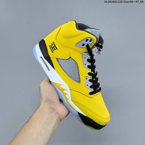 Jordan Air Jordan 5 Retro Tokyo 23 Yellow Multi EU 40-47 5 Basketball - Men's (BS-67210)