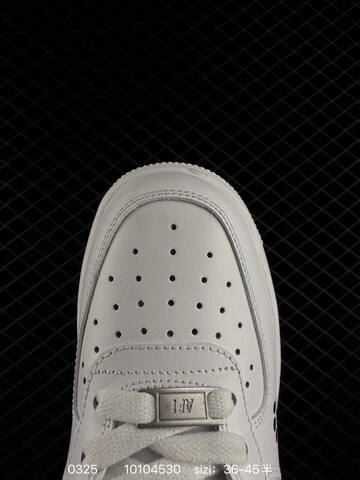 Nike Air Force 1 07 LV8 CJ0952-100 White Black EU 36-45 Casual - Unisex (BS-72461)