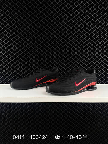 Nike Shox Z HQ7540-006 Black University Red EU 40-46 Including Half Sizes Lifestyle - Men s BS-72099
