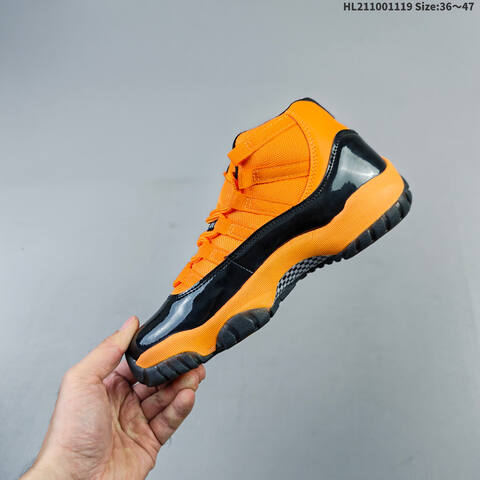 Jordan Air Jordan 11 Retro Low Orange Black 36 47 Basketball - Unisex (BS-63490)