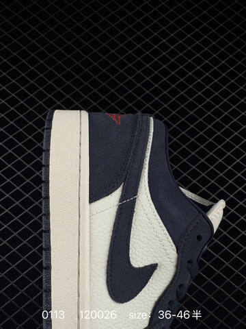 Jordan Air Jordan 1 Low OG Sail Navy Red EU 36-46 Sneaker - Unisex (BS-79841)