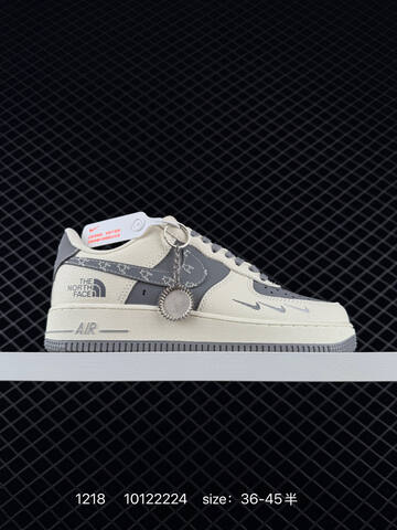Nike Air Force 1 07 Cream Navy EU 36-45 5 Lifestyle - Unisex (BS-73615)