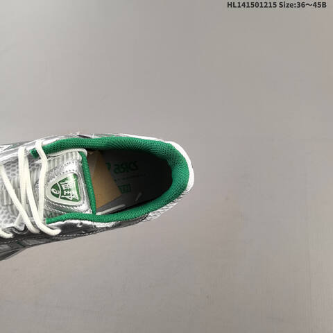 ASICS Gel-Kayano 12 1 White Silver Green EU 36-45 Running Shoe Running Sneakers - Unisex (BS-69149)