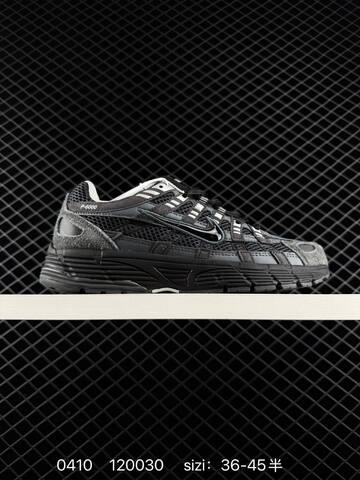 Nike P-6000 Black Dark Grey White EU 36-45 Lifestyle - Unisex (BS-72203)