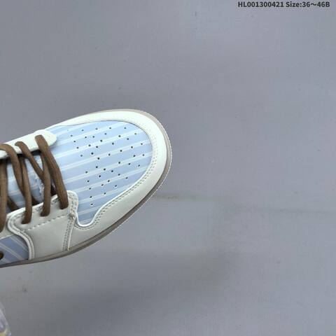 Jordan Air Jordan 1 Low White Light Blue Brown EU 36-46 Casual - Unisex (BS-66089)