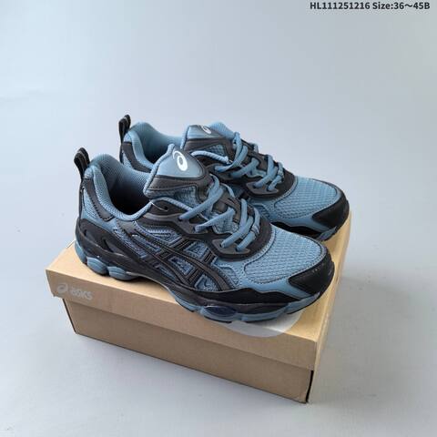 ASICS GEL-NYC AHAR Black Dark Grey EU 36-45 Running Shoe Running Sneakers - Unisex (BS-69146)
