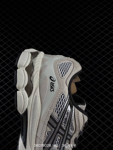 ASICS GEL-NYC Beige Silver Black White EU 36-45 Running Shoe Running Sneakers - Unisex