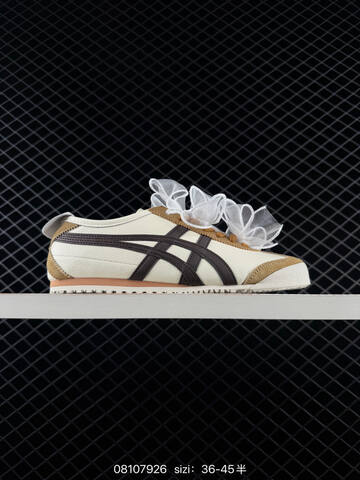 Onitsuka Tiger Mexico 66 Cream Navy Green Burgundy White EU 36-45 Sneaker Casual Sneakers - Unisex (BS-81620)