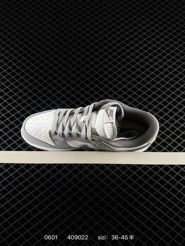 Nike SB Dunk Low White Light Grey Dark Grey EU 36-45 Skate - Unisex (BS-71056)