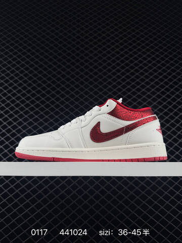 Jordan Air Jordan 1 Low Sail Red EU 36-45 Sneaker - Unisex BS-79812