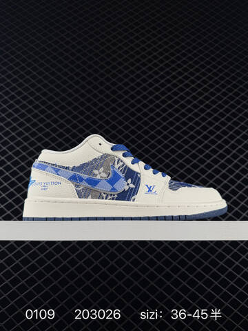 Jordan Air Jordan 1 Low Off White Brown Gold EU 36-45 Sneaker - Unisex (BS-79860)