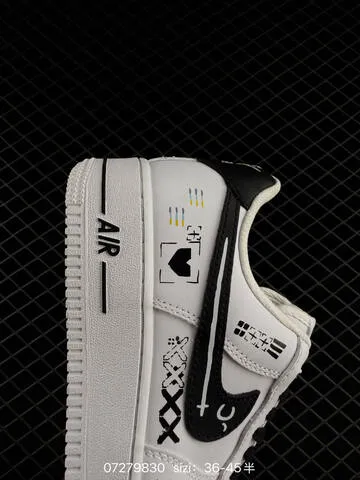 Nike Air Force 1 07 White Black Yellow Blue EU 36-45 Lifestyle - Unisex BS-70066