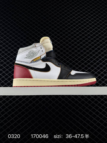 Jordan Air Jordan 1 Retro High OG White Blue Red Cream Black EU 36-47 5 Basketball Shoe - Unisex (BS-79642)
