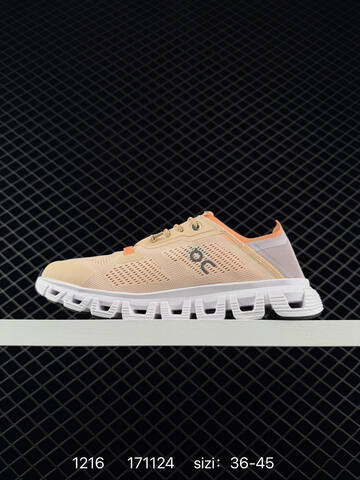 On Cloud 6 Coast White Light Blue Neon Yellow Orange EU 36-45 Running Shoe Running Sneakers - Unisex (BS-85432)