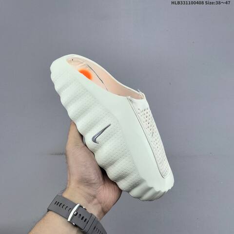 Nike Mind 001 Recovery Slide Off White Light Pink Silver Orange EU 38-47 Slides - Unisex BS-60902