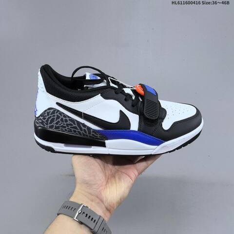 Jordan Air Jordan Legacy 312 Low Black White Blue EU 36-46 Lifestyle - Unisex (BS-66172)