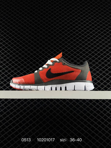 Nike Free 3 0 Orange Grey White Black Pink EU 36-40 Running - Unisex BS-71493