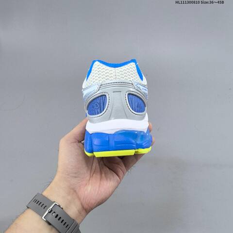 ASICS Gel-Nimbus 16 White Silver Blue Neon Yellow EU 36-45 Running Shoe Running Sneakers - Unisex (BS-68757)
