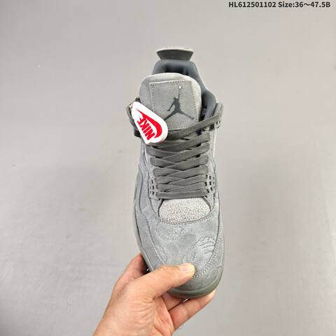 Jordan Air Jordan 4 Retro Grey EU 36-47 5 Basketball - Unisex (BS-63938)