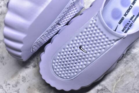 Nike NOCTA x Nike Mind 001 Concepts Light Purple Silver Slides BS-59695