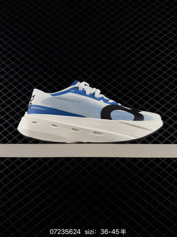 On Cloudboom Next White Blue Black EU 36-45 Running Shoe Running Sneakers - Unisex BS-85002