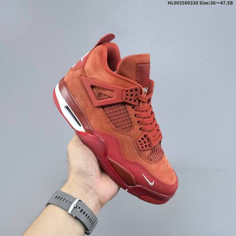 Nigel Sylvester x Air Jordan 4 OG Brick By Brick BIKE AIR JORDAN 4 Aj4 Lifestyle BS-66406