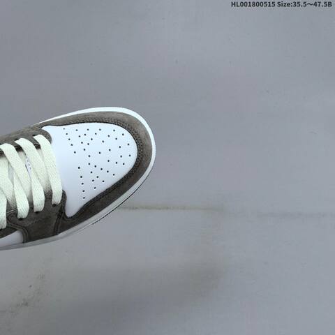 Jordan Air Jordan 1 Low White Grey 35 5 47 5 Lifestyle - Unisex (BS-65969)