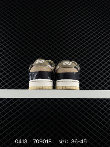 Nike Travis Scott SB Dunk Low Black Brown Beige Plaid Paisley EU 36-45 Skate - Unisex BS-72147