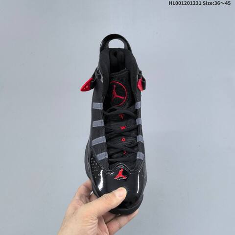 Jordan Air Jordan 6 Rings Black Grey Red EU 36-45 Basketball - Unisex (BS-67163)