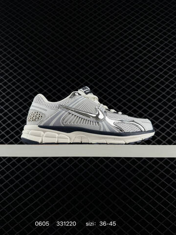 Nike Zoom Vomero 5 White Silver Grey Black EU 36-45 Running - Unisex (BS-70969)