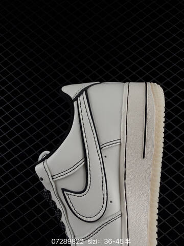 Nike Air Force 1 07 LV8 Off White Black EU 36-45 Skate - Unisex (BS-70057)