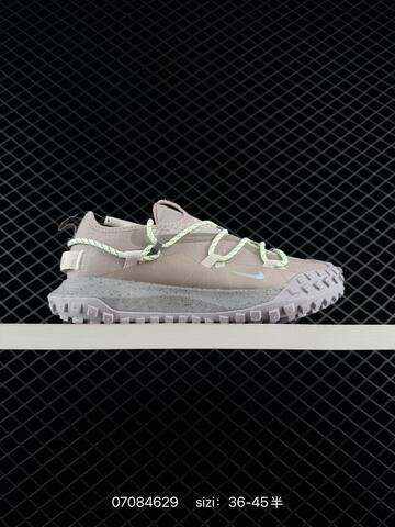 Nike ACG Mountain Fly Low GTX Taupe Grey Neon Green EU 36-45 Trail - Unisex (BS-70346)