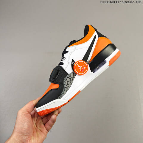 Jordan Air Jordan Legacy 312 Low Black White Orange 36 46 Lifestyle - Unisex (BS-63556)