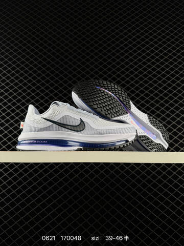 Nike Pegasus Premium Airscape Grey White Blue Purple EU 39-46 Running Shoe - Unisex (BS-70666)