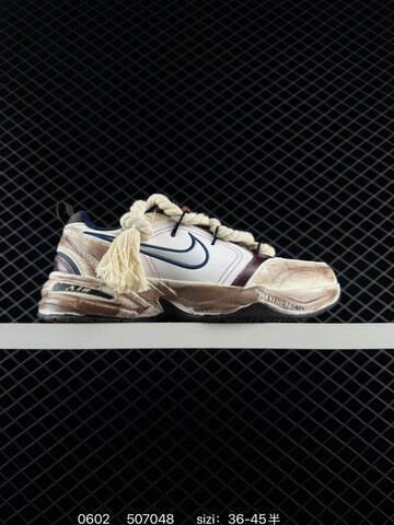 Nike Air Monarch IV White Black Silver Brown EU 36-45 Lifestyle - Unisex (BS-71027)