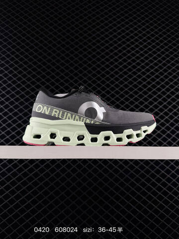 On Cloudmonster 2 Black White EU 36-45 Running Shoe Running Sneakers - Unisex BS-85344