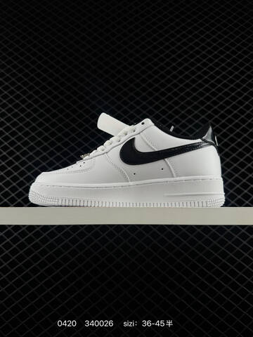 Nike Air Force 1 07 Low White Black EU 36-45 Lifestyle - Unisex (BS-71985)
