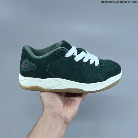 Jordan Air Jordan Session Low Dark Green White Gum 36 45B Casual - Women's (BS-67043)