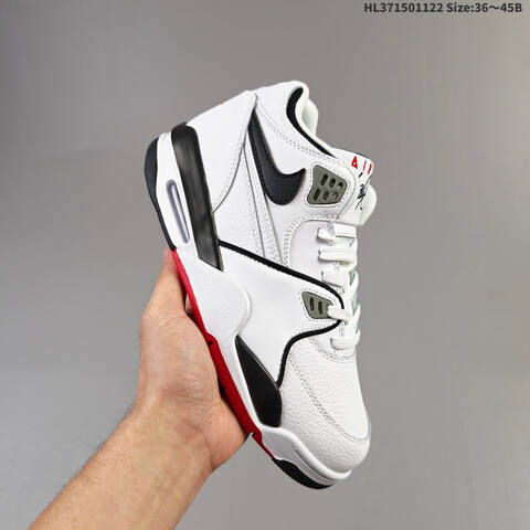 Nike Air Flight 89 White Purple EU 36-45 Basketball - Unisex (BS-63288)