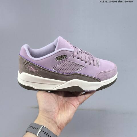 Jordan Flight Court HF3255-301 Light Gray Olive Black With Coral Accents EU 36-46 Lifestyle - Unisex BS-66010