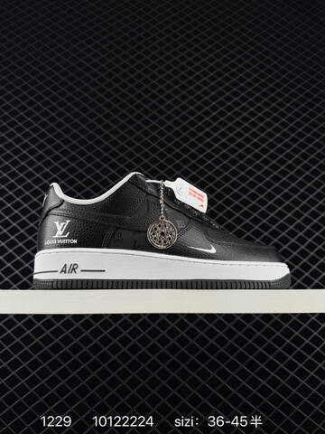 Nike Air Force 1 Low Black Red White Black White Beige Green EU 36-45 Lifestyle - Unisex BS-73398