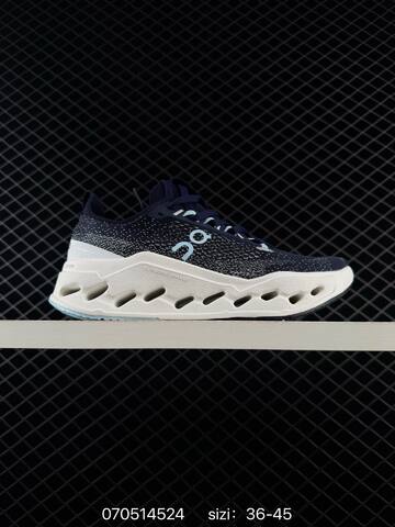 On Cloudsurfer Cloudtec Phase White Black EU 36-45 Running Shoe Running Sneakers - Unisex (BS-85074)